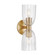 Two Light Wall Sconce in Natural Brass (446|M90121NB)