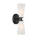 Two Light Wall Sconce in Matte Black (446|M90109MBK)