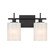 Two Light Bathroom Vanity in Matte Black (446|M80083MBK)