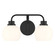 Two Light Bathroom Vanity in Matte Black (446|M80080MBK)