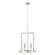 Four Light Pendant in Brushed Nickel (446|M7044BN)