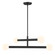 LED Chandelier in Matte Black (446|M100133MBK)