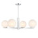 Four Light Chandelier in Chrome (446|M100123CH)