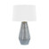 Alloway One Light Table Lamp in Aged Brass/Ceramic Swept Coast (70|L8731-AGB/CST)
