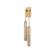 Malaga LED Wall Sconce in Vintage Brass (68|475-02-VB)