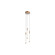 Motif LED Pendant in Brushed Gold (347|MP75213-BG-UNV)