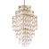 Dolce Seven Light Chandelier in Champagne Leaf (68|109-47-CPL)