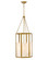 Veleta LED Chandelier in Lacquered Brass (138|FR41535LCB)
