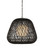 Osbert One Light Pendant in Black/Satin Black/White (142|9000-1243)