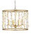 Adagio Four Light Chandelier in Contemporary Gold Leaf/Contemporary Gold/Clear (142|9000-1239)
