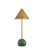 Journey LED Table Lamp in Antique Brass/Green (142|6700-0009)