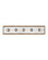 Berdine Five Light Wall Sconce in Natural/Antique Brass (142|5800-0055)