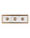 Berdine Three Light Wall Sconce in Natural/Antique Brass (142|5800-0052)
