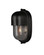 Maritime One Light Outdoor Wall Sconce in Matte Black/Clear (142|5500-0050)