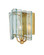 Duvernell Wall Sconce One Light Wall Sconce in Contemporary Gold Leaf / Clear (142|5000-0271)