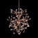 Fiore 24 Light Chandelier in Pearlized Antique Brass (238|041451-065-FR001)