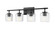 Landon Four Light Vanity in Matte Black (224|7515-4V-MB)