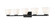 Annalise Five Light Vanity in Matte Black (224|7514-5V-MB)