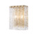 Glacier Two Light Wall Sconce in Modern Gold (224|1943-2S-MGLD)