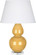 Double Gourd One Light Table Lamp in Sunset Yellow Glazed Ceramic w/Lucite (165|SU23X)