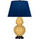 Double Gourd One Light Table Lamp in Sunset Yellow Glazed Ceramic w/Deep Patina Bronze (165|SU21N)