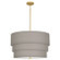 Decker Three Light Pendant in Modern Brass (165|SG141)