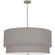 Decker Three Light Pendant in Polished Nickel (165|SG140)
