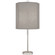 Kate One Light Table Lamp in Polished Nickel w/ Clear Crystal (165|SG05)