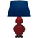 Double Gourd One Light Table Lamp in Sangria Glazed Ceramic w/Deep Patina Bronze (165|SA21N)