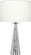 Dal One Light Table Lamp in Polished Nickel (165|S9869)