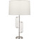 Alston One Light Table Lamp in Polished Nickel w/ Marble (165|S455)