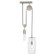 Gravity One Light Pendant in Polished Nickel (165|S419)