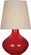 June One Light Table Lamp in Ruby Red Glazed Ceramic (165|RR991)