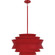 Pierce Three Light Pendant in Ruby Red Gloss (165|RR983)