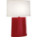 Victor One Light Table Lamp in Ruby Red Glazed Ceramic (165|RR03)