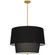 Decker Three Light Pendant in Modern Brass (165|RB137)