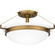 Quoizel Semi-Flush Mount Two Light Semi Flush Mount in Weathered Brass (10|QSF5581WS)