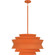 Pierce Three Light Pendant in Pumpkin Gloss Powder Coat (165|PM983)