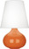 Small June One Light Accent Lamp in Pumpkin Glazed Ceramic (165|PM93)