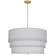 Decker Three Light Pendant in Modern Brass (165|PG141)