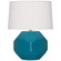 Franklin One Light Table Lamp in Peacock Glazed Ceramic (165|PC01)