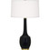 Delilah One Light Table Lamp in Obsidian Glazed Ceramic (165|OS701)