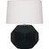 Small Franklin One Light Accent Lamp in Obsidian Glazed Ceramic (165|OS02)