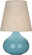 Small June One Light Accent Lamp in Steel Blue Glazed Ceramic (165|OB91)