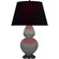 Double Gourd One Light Table Lamp in Matte Smokey Taupe Glazed Ceramic w/Deep Patina Bronze (165|MST57K)