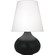 Small June One Light Accent Lamp in Matte Obsidian Glazed Ceramic (165|MOS93)