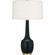 Delilah One Light Table Lamp in Matte Obsidan Glazed Ceramic (165|MOS70)