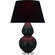 Double Gourd One Light Table Lamp in Matte Obsidian Glazed Ceramic w/Lucite (165|MOS23K)