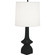 Jasmine One Light Table Lamp in Matte Obsidian Glazed Ceramic (165|MOS10)