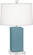 Harvey One Light Accent Lamp in Matte Steel Blue Glazed Ceramic (165|MOB90)